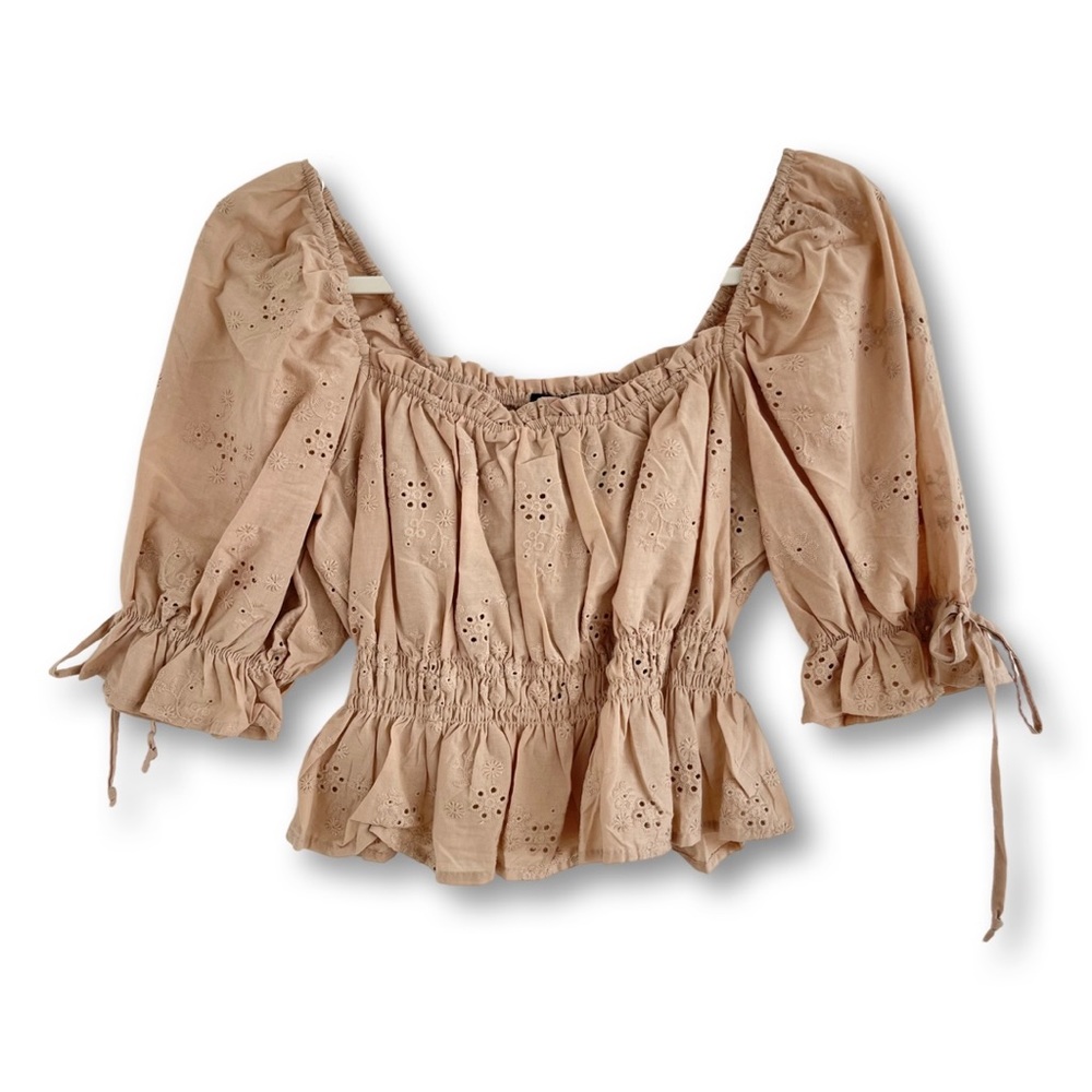 Crop Top On/Off Shoulder